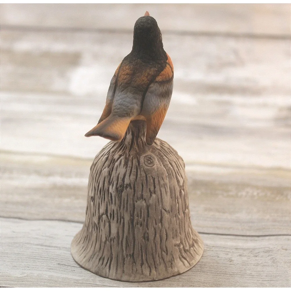 Collectable Vintage Bird Figurine Bell Towle Fine Bone China